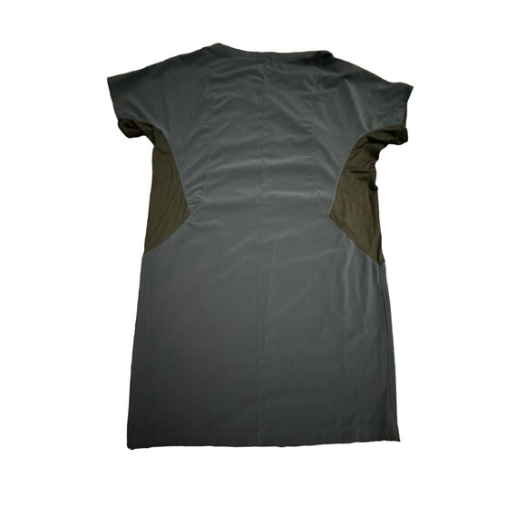 Smartwool Sport Dress Size XS Blue/Black Short Sleeve Merino Wool Blend #I18-8 - Picture 8 of 10